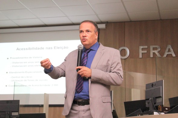 O evento teve o objetivo de esclarecer aspectos do processo eleitoral para os profissionais de c...