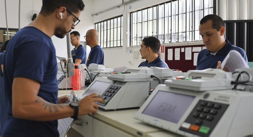 De 6 a 14 de julho, esse teste será realizado no Depósito de Urnas