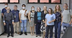 Equipe conheceu práticas do Tribunal no acondicionamento e gerenciamento de documentos
