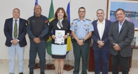 Reunião tratou de informações acerca do deslocamento de militares, locais de atuação e quantitat...