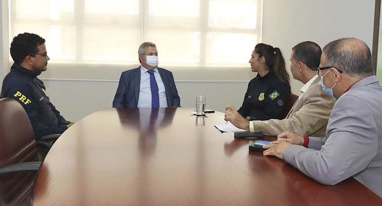 TRE-SE Reunião com agentes do comando da Polícia Rodoviária Federal O objetivo: alinhar estratégias de atuação nas eleições 2022