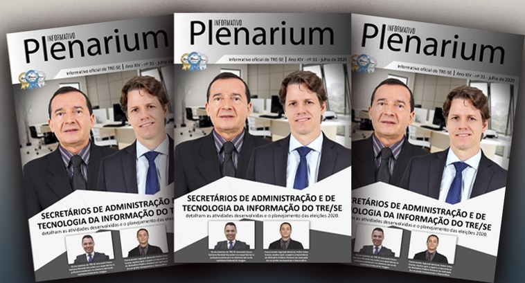 TRE-SE revista PLENARIUM capa julho 2020