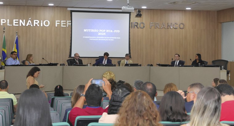 TRE-SE sedia treinamento para voluntários do Mutirão Pop Rua Jud 2025 Órgãos do sistema de Justiça se unem em preparação para as atividades