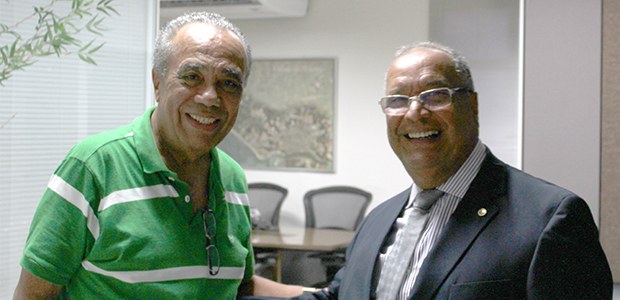 Presidente do TRE-SE faz visita ao Prefeito de Aracaju