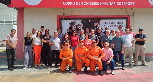A capacitação foi promovida em parceria com o Corpo de Bombeiros Militar de Sergipe
