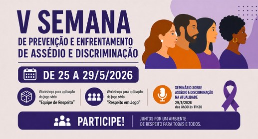 A programação começará no dia 25 de maio